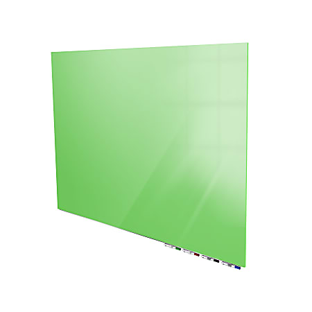 Ghent Aria Low-Profile Horizontal Magnetic Glass Whiteboard,