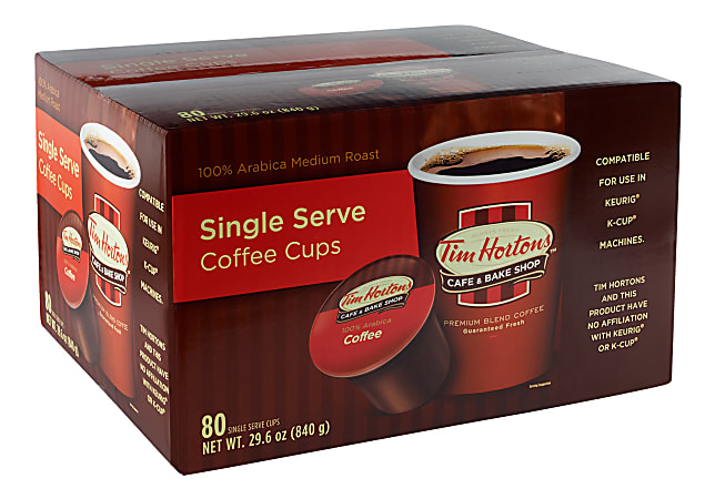 Tim hortons hot sale coffee pods