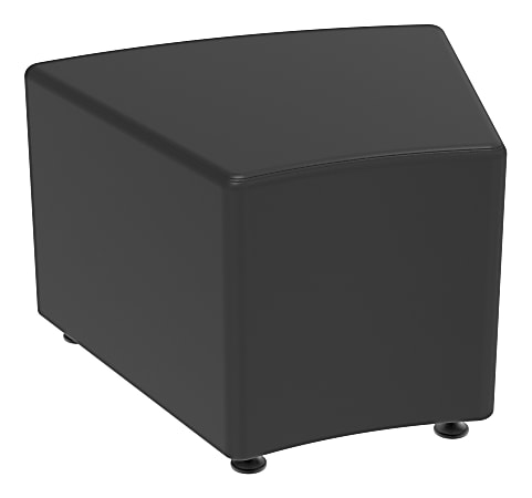 Marco Group Sonik 30° Curve Bench, 18"H, Ebony Black
