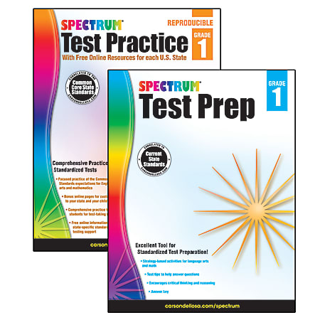 Spectrum® Test Prep And Practice Classroom Kit, Grade 1