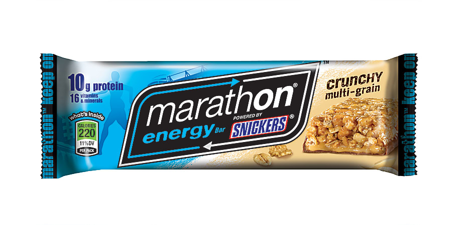 Snickers® Marathon® Bar, Caramel Multigrain, 1.94 Oz, Pack Of 12