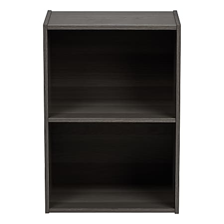 IRIS 24"H 2-Tier Storage-Shelf, Gray