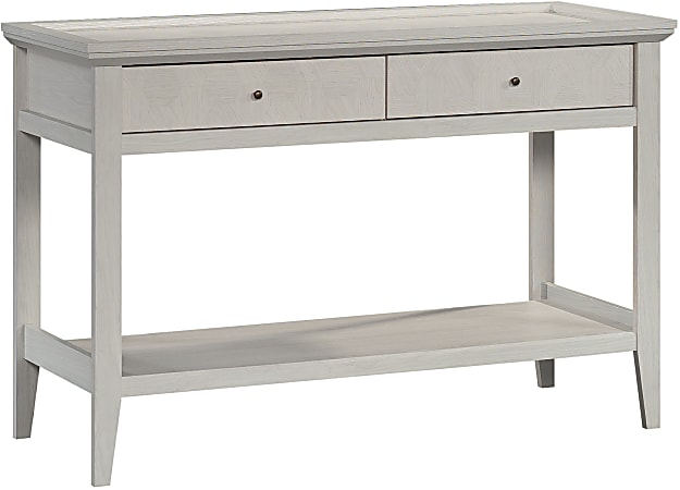 Sauder® Larkin Ledge Console Table With Storage, 30-7/8"H x 47-1/2"W x 18-1/8"D, Glacier Oak