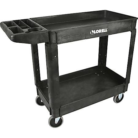 Lorell Storage Bin Utility Cart - 550 lb Capacity - 4 Casters - 5 Lorell Storage Bin Utility Cart - 550 lb Capacity - 4 Casters - 5