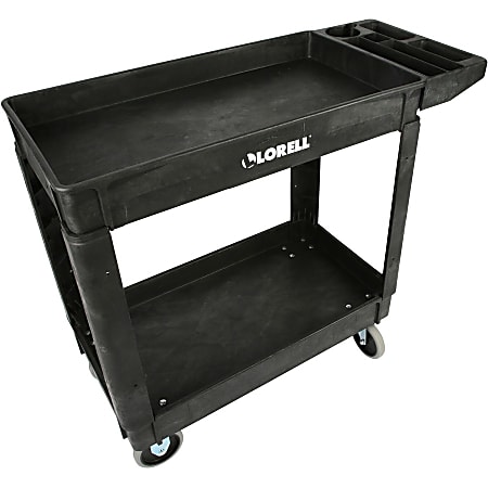 Lorell Storage Bin Utility Cart - 550 lb Capacity - 4 Casters - 5 Lorell Storage Bin Utility Cart - 550 lb Capacity - 4 Casters - 5