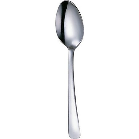 Walco Windsor Stainless Steel Teaspoons, Silver, Pack Of 36 Teaspoons