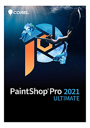 Corel&reg; PaintShop&trade; Pro 2021 Ultimate, For Windows&reg;, Disc/Product Key
