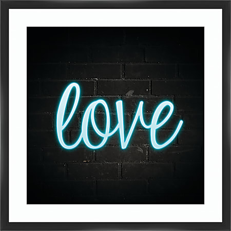PTM Images Framed Art, Love, 26"H x 26"W