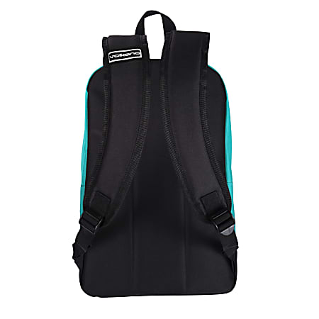 Volkano Daily Grind Backpack With 18.1 Laptop Pocket Teal Office