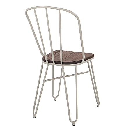 Office Star™ Charleston Folding Chairs, Gray, Set Of 2 Chairs