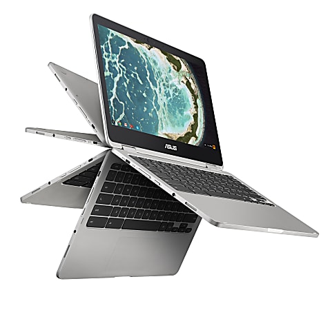 Asus Chromebook Flip 2-in-1 Laptop, 12.5" Touch Screen, Intel® Core™ M, 4GB Memory, 64GB Flash, Google™ Chrome