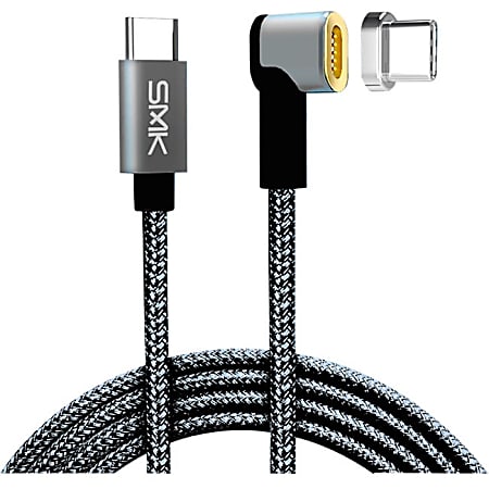 SMK-Link USB-C MagTech Charging Cable - For USB Type C Device - 5 V DC - Black - 6.50 ft Cord Length - Magnetic Charger / USB Type C