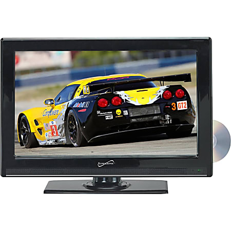 Supersonic SC-2412 24" 1080p LED TV/DVD Combination, Black