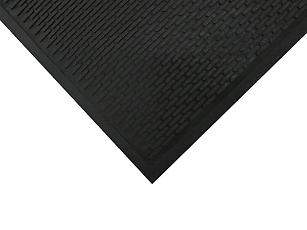 M + A Matting SuperScrape Floor Mat, 45" x 68", Black