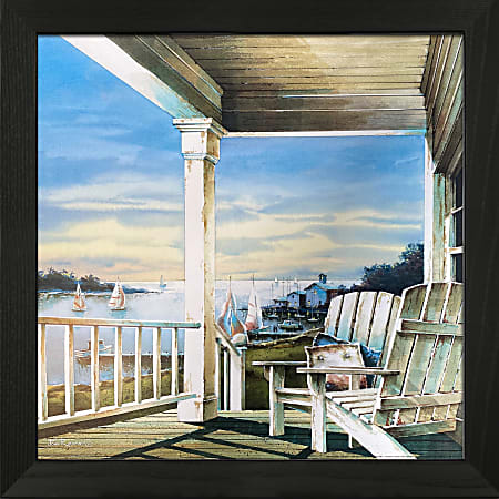 Timeless Frames® Coastal Wall Art, 12" x 12", Harbor View