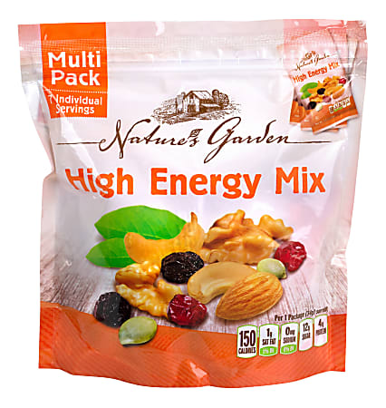 NATURE'S GARDEN High Energy Mix Multipack, 7 Count, 6 Pack