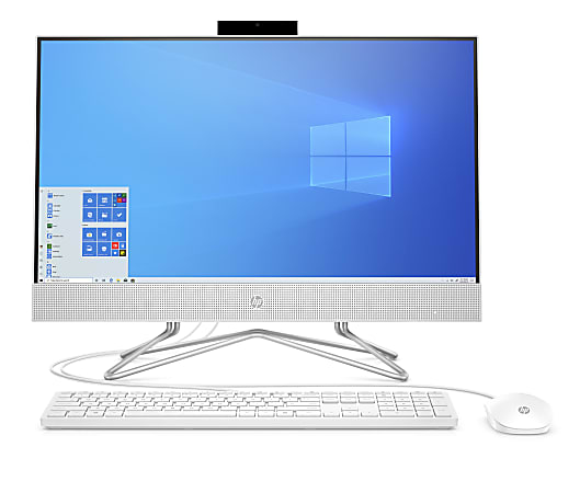 HP 24-df0076 All-In-One PC, 23.8” Touchscreen, AMD Ryzen™ 5, 8GB, 1TB Hard Drive, Windows® 10 Home