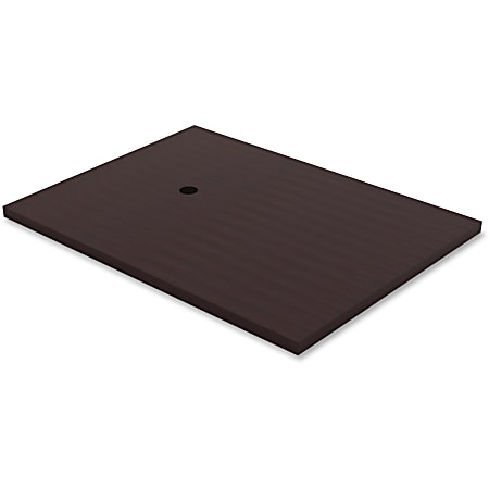 Lorell® Prominence Conference Table Top, 47-1/4" x 47 1/4" x 2" Espresso