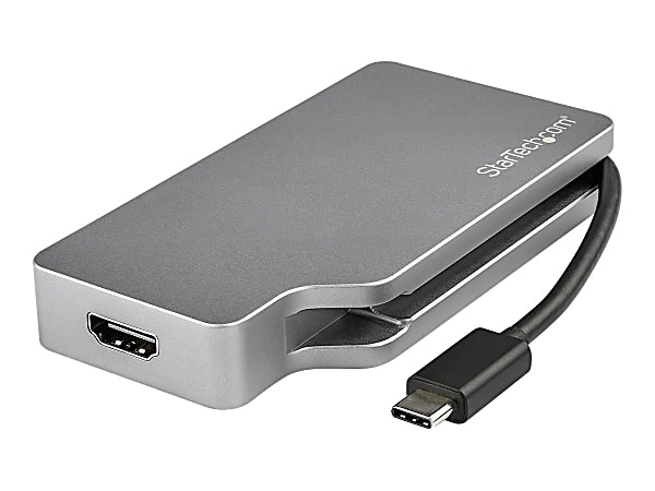 StarTech.com USB-C Multiport Video Adapter - 4-in-1 Travel A/V Adapter