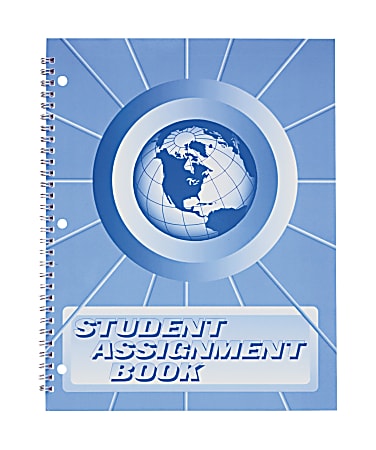 Hubbard Ward 40-Week Student Assignment Book, 8 1/2" x 11", Purple