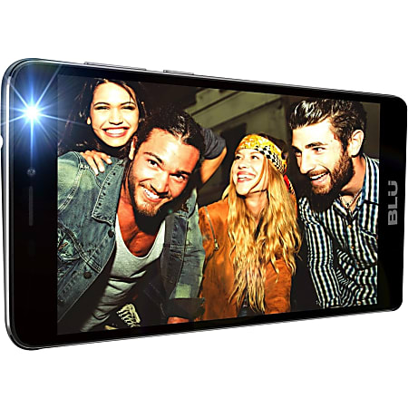 BLU STUDIO XL 2 S0270UU 16 GB Smartphone - 6" HD - 2 GB RAM - Android 6.0 Marshmallow - 4G - Black - Bar MT6737 Qua - BPI0000717BLA01