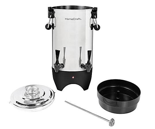 HomeCraft Quick-Brewing 1000-Watt Automatic 45-Cup Coffee Urn — Nostalgia  Products
