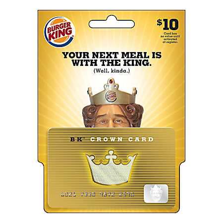 The Truth About Burger King's Exclusive Crown Card