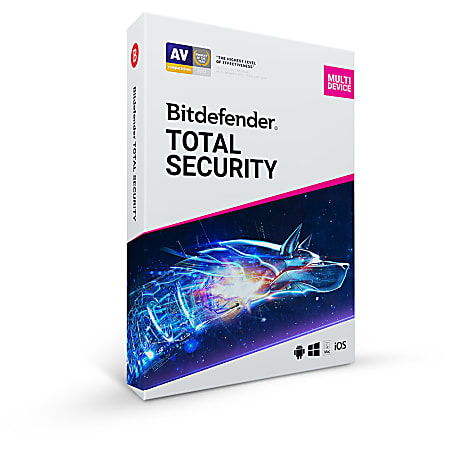 Bitdefender Total Security 2019, 5 Devices, 1-Year
