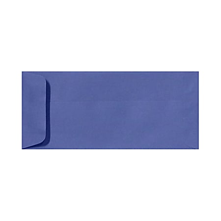 LUX Open-End Envelopes, #10, Peel & Press Closure, Boardwalk Blue, Pack Of 1,000