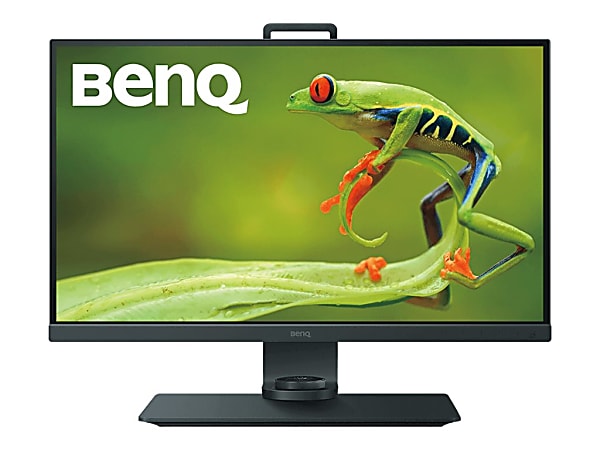 BenQ PhotoVue SW271 - SW Series - LED monitor - 27" - 3840 x 2160 4K @ 60 Hz - IPS - 350 cd/m² - 1000:1 - 5 ms - 2xHDMI, DisplayPort, USB-C - gray