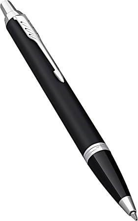 IM Retractable Medium Tip Ballpoint Pen, 0.7 mm, Blue Ink, Black/Chrome Barrel IM Retractable Medium Tip Ballpoint Pen, 0.7 mm, Blue Ink, Black/Chrome Barrel