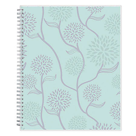 2025 Blue Sky Weekly/Monthly Planning Calendar, 8-1/2” x 11”, Rue Du Flore, January 2025 To December 2025