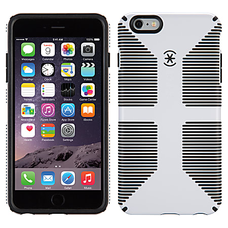 Speck® CandyShell™ Grip For Apple® iPhone® 6 Plus, White/Black
