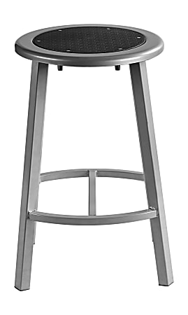 National Public Seating Titan Stool 24 BlackGray - Office Depot