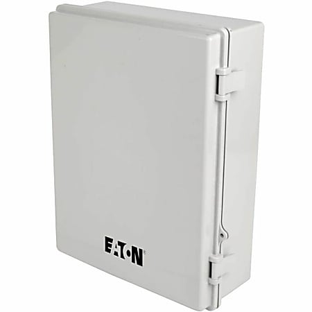 Eaton Network Device Enclosure, Indoor/Outdoor, White, EN1511N4LATCH