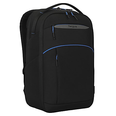 Targus Coastline EcoSmart Backpack With 16" Laptop Pocket, Black