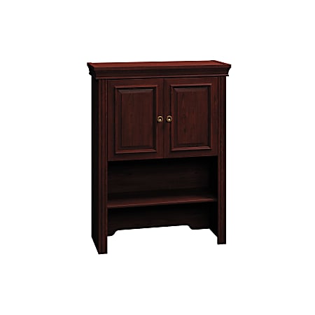 Bush Business Furniture Syndicate Lateral File Cabinet Hutch, 30"W, Harvest Cherry, Standard Delivery