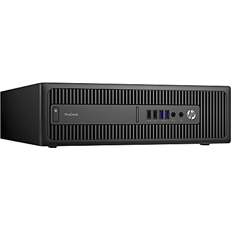 HP Business Desktop ProDesk 600 G2 Desktop Computer - Intel Core i5 i5-6500 3.20 GHz - 8 GB DDR4 SDRAM - 500 GB HDD - Windows 7 Professional 64-bit upgradable to Windows 10 Pro - Small Form Factor