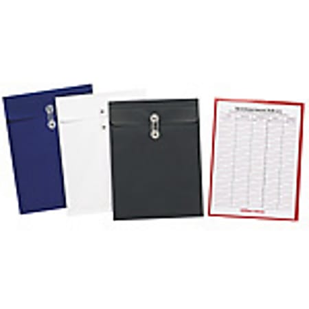 Office Depot® Brand Poly Interdepartmental Envelope, Letter Size, Assorted Colors (No Color Choice)