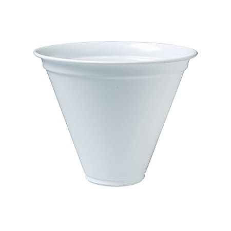 Solo® Reusable Classic Cups, 7 Oz., White, 2000 Cups Per Carton