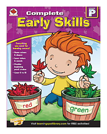 Carson-Dellosa Complete Early Skills Workbook, Grade Pre-K
