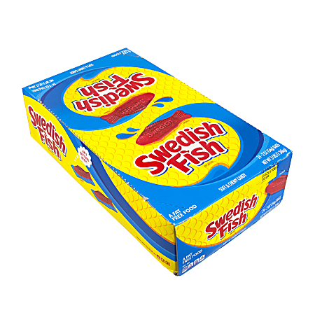Swedish Fish, 2 Oz, Box Of 24 Packs