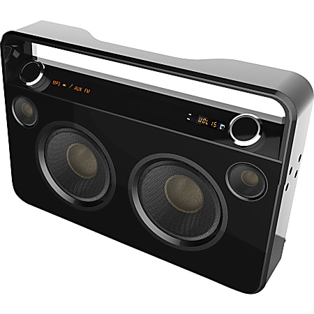 Supersonic portable speaker top