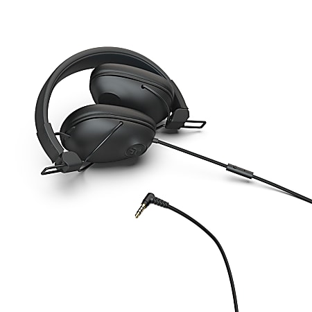 JLab Audio Studio Pro Wired Over Ear Headphones Black Office Depot