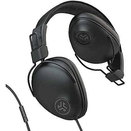JLab Audio Studio Pro Wired Over Ear Headphones Black Office Depot