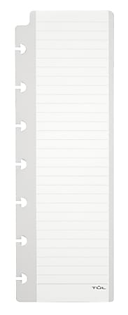 TUL® Discbound Notebook Task Pads, 2" x 7 1/2", 50 Sheets, Pack Of 3