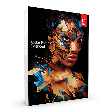 Adobe Photoshop Extended CS6 For Mac Traditional Disc - Office Depot