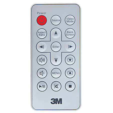3M™ Remote Control For Mobile Projector MP410