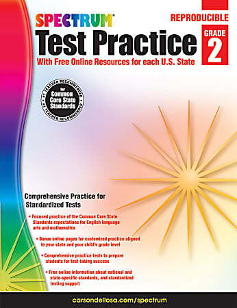 Spectrum Test Practice Workbook, Grade 2