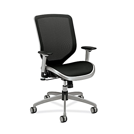 HON® Boda™ High-Back Ergonomic Mesh Task Chair, Black